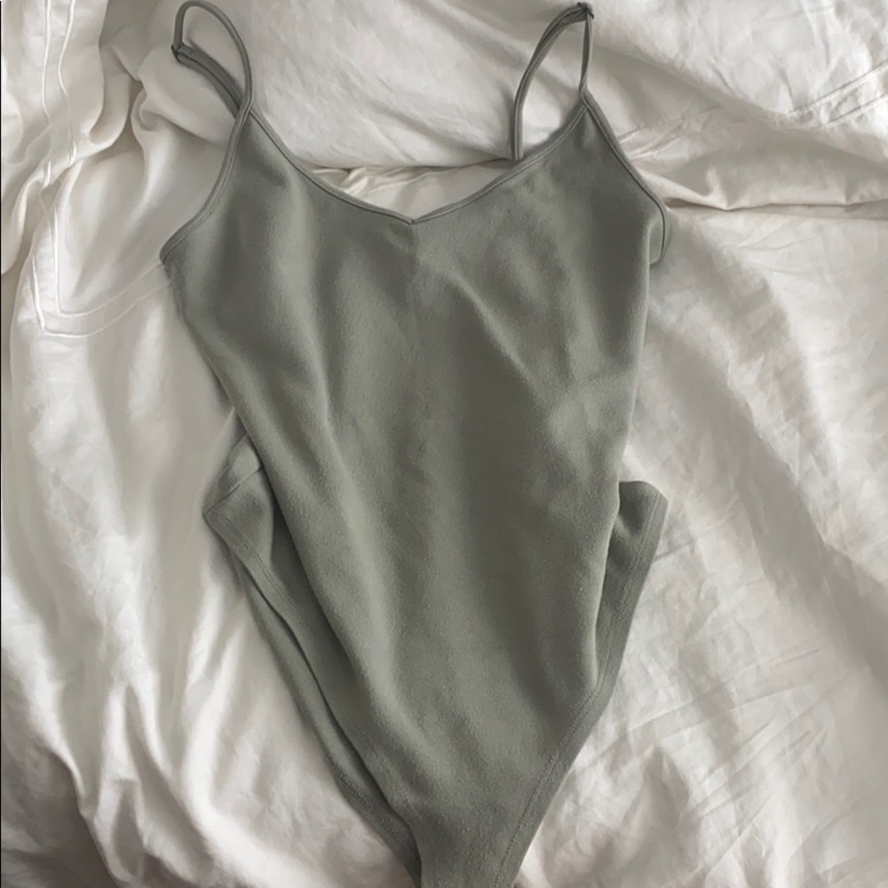 Light green bodysuit